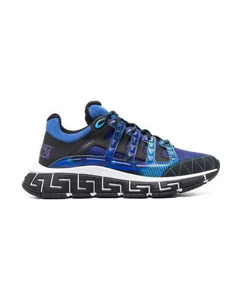 versace trigreca sneakers blue|Versace trigreca sneakers men.